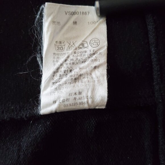 Men's VISVIM Black Zip-Up Hoodie Size 3 Made In Japan VGUC - Picture 7 of 8